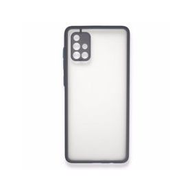 BSSM Gri Samsung Galaxy A71 Montreal Silikon Kapak Kılıf