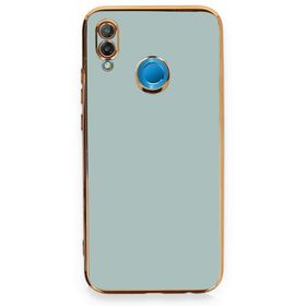 BSSM Huawei P20 Lite Volet Silikon Açık Yeşil Kılıf