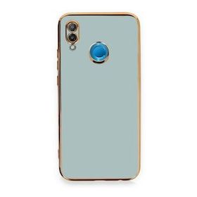 BSSM Huawei P20 Lite Volet Silikon Açık Yeşil Kılıf