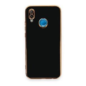 BSSM Huawei P20 Lite Volet Silikon Siyah Kılıf