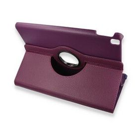 BSSM iPad 10.2 7. Nesil 360 Tablet Deri Mürdüm Kılıf