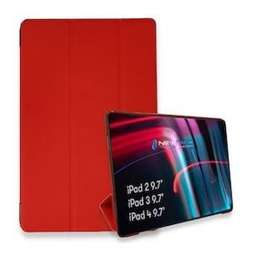 BSSM iPad 4 9.7 Tablet Smart Kırmızı Kılıf