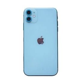 BSSM iPhone 11 Mavi Neon Fosforlu Kamera Lens