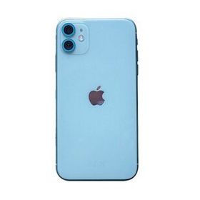BSSM iPhone 11 Mavi Neon Fosforlu Kamera Lens