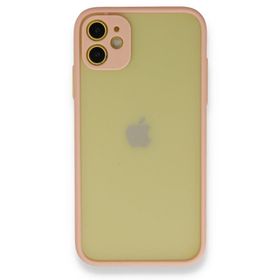 BSSM iPhone 11 Montreal Silikon Kapak Pembe Kılıf