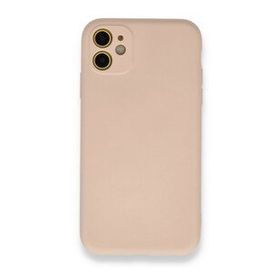 BSSM iPhone 11 Nano İçi Kadife Silikon Pudra Kılıf