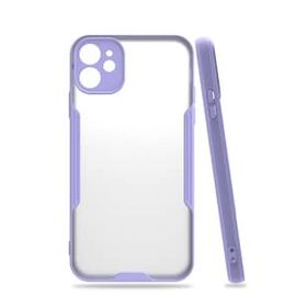 BSSM iPhone 11 Platin Silikon Lila Kılıf