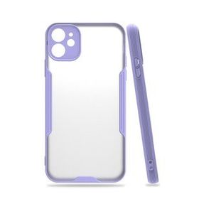 BSSM iPhone 11 Platin Silikon Lila Kılıf