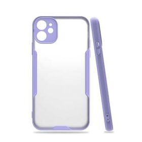 BSSM iPhone 11 Platin Silikon Lila Kılıf