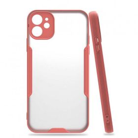 BSSM iPhone 11 Platin Silikon Pembe Kılıf