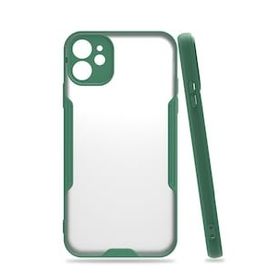BSSM iPhone 11 Platin Silikon Yeşil Kılıf