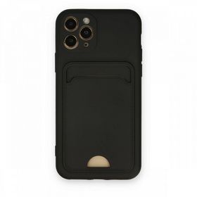 BSSM iPhone 11 Pro Kelvin Kartvizitli Silikon Siyah Kılıf