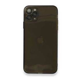 BSSM iPhone 11 Pro Max Fly Lens Silikon Siyah Kılıf
