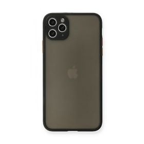 BSSM iPhone 11 Pro Max Montreal Silikon Kapak Siyah Kılıf