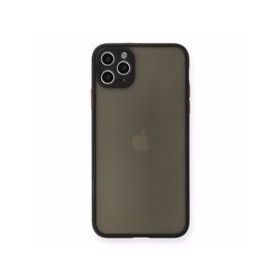 BSSM iPhone 11 Pro Max Montreal Silikon Kapak Siyah Kılıf