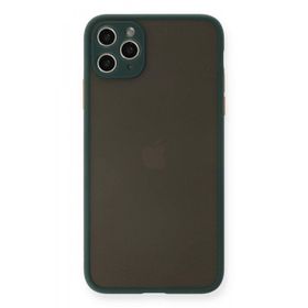 BSSM iPhone 11 Pro Max Montreal Silikon Kapak Yeşil Kılıf