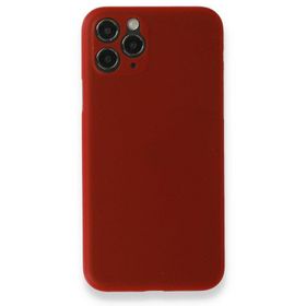 BSSM iPhone 11 Pro Max PP Ultra İnce Kapak Kırmızı Kılıf