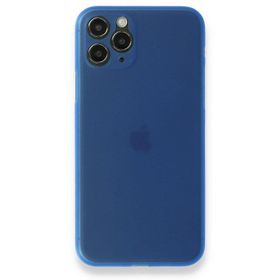 BSSM iPhone 11 Pro Max PP Ultra İnce Kapak Mavi Kılıf