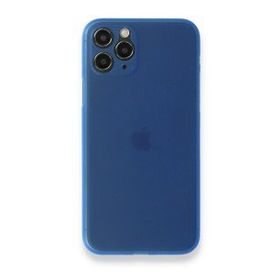 BSSM iPhone 11 Pro Max PP Ultra İnce Kapak Mavi Kılıf