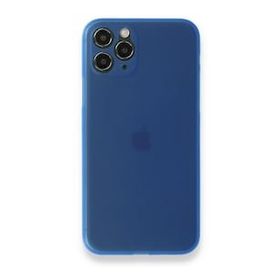 BSSM iPhone 11 Pro Max PP Ultra İnce Kapak Mavi Kılıf