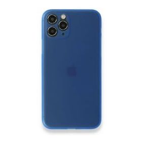 BSSM iPhone 11 Pro Max PP Ultra İnce Kapak Mavi Kılıf
