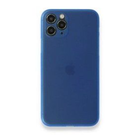 BSSM iPhone 11 Pro Max PP Ultra İnce Kapak Mavi Kılıf