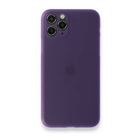 BSSM iPhone 11 Pro Max PP Ultra İnce Kapak Mor Kılıf