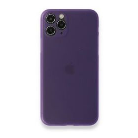 BSSM iPhone 11 Pro Max PP Ultra İnce Kapak Mor Kılıf