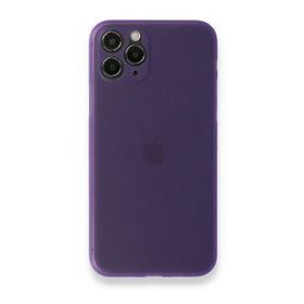 BSSM iPhone 11 Pro Max PP Ultra İnce Kapak Mor Kılıf