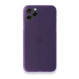 BSSM iPhone 11 Pro Max PP Ultra İnce Kapak Mor Kılıf