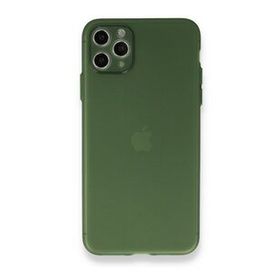 BSSM iPhone 11 Pro Max Puma Silikon Yeşil Kılıf