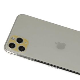 BSSM iPhone 11 Pro Max Rainbow Gold Kamera Lens Koruma Camı