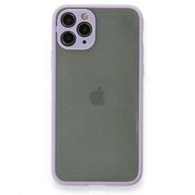 BSSM iPhone 11 Pro Montreal Silikon Kapak Mor Kılıf