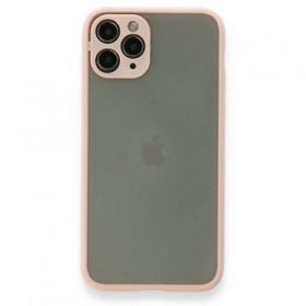 BSSM iPhone 11 Pro Montreal Silikon Kapak Pembe Kılıf