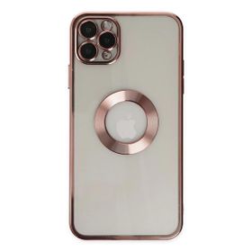 BSSM iPhone 11 Pro Slot Silikon Rose Gold Kılıf