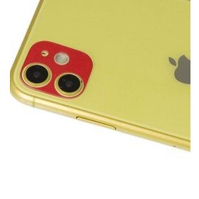 BSSM iPhone 11 Rainbow Kırmızı Kamera Lens Koruma Camı