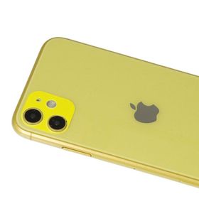 BSSM iPhone 11 Rainbow Sarı Kamera Lens Koruma Camı