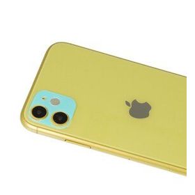 BSSM iPhone 11 Rainbow Yeşil Kamera Lens Koruma Camı