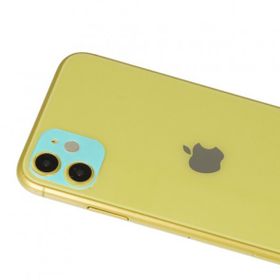BSSM iPhone 11 Rainbow Yeşil Kamera Lens Koruma Camı
