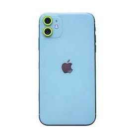 BSSM iPhone 11 Yeşil Neon Fosforlu Kamera Lens