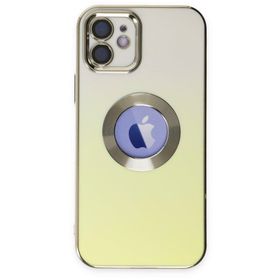 BSSM iPhone 12 Best Silikon Sarı Kılıf