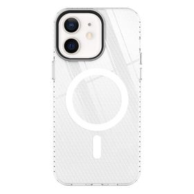 BSSM iPhone 12 Beta Magneticsafe Silikon Şeffaf Kılıf