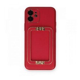 BSSM iPhone 12 Coco Elit Kapak Kırmızı Kılıf