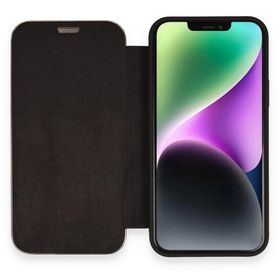 BSSM iPhone 12 Dolpin Kapaklı Siyah Kılıf