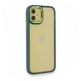 BSSM iPhone 12 Dora Kapak Haki Yeşil Kılıf