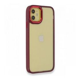 BSSM iPhone 12 Dora Kapak Kırmızı Kılıf
