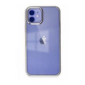 BSSM iPhone 12 Element Silikon Gümüş Kılıf