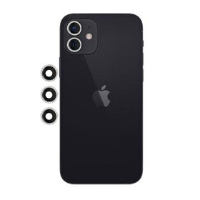 BSSM iPhone 12 Gümüş Shine Kamera Lens