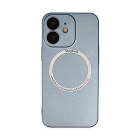 BSSM iPhone 12 Jack Magneticsafe Lens Silikon Sierra Blue Kılıf