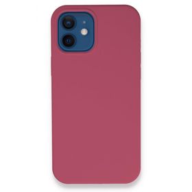BSSM iPhone 12 Lansman Legant Silikon Fuşya Kılıf